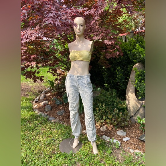 Vintage Cargo Pants with Adjustable Waist - Picture 2 of 16